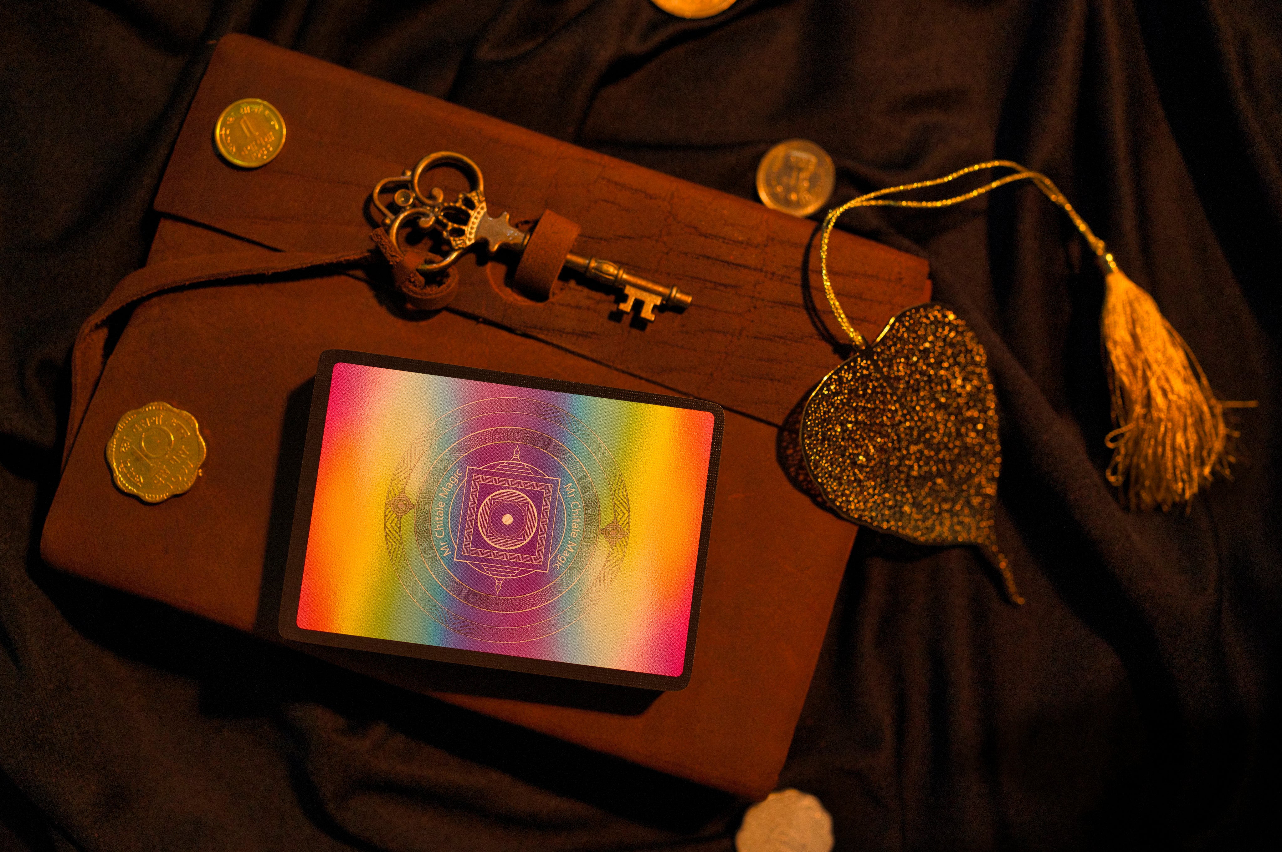 MrChitale.com | Sub Rosa Edition Holographic Gilded Luxury Playing ...